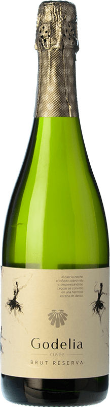 11,95 € | White sparkling Godelia Espumoso Brut Reserva D.O. Bierzo Castilla y León Spain Godello Bottle 75 cl
