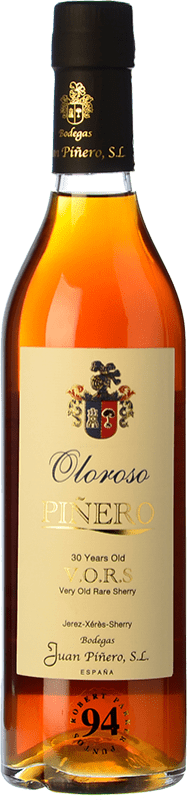 Free Shipping | Fortified wine Juan Piñero Oloroso VORS D.O. Manzanilla-Sanlúcar de Barrameda Sanlucar de Barrameda Spain Palomino Fino Medium Bottle 50 cl