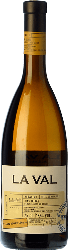 免费送货 | 白酒 La Val Sobre Lías 岁 D.O. Rías Baixas 加利西亚 西班牙 Albariño 75 cl