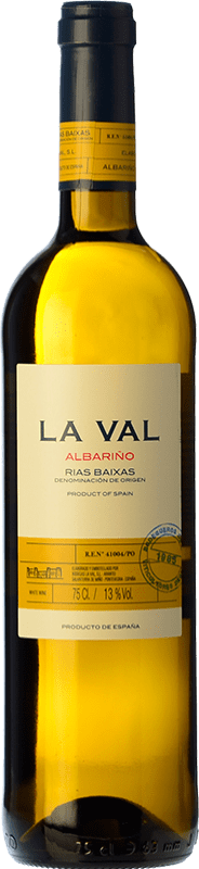 Бесплатная доставка | Белое вино La Val D.O. Rías Baixas Галисия Испания Albariño 75 cl