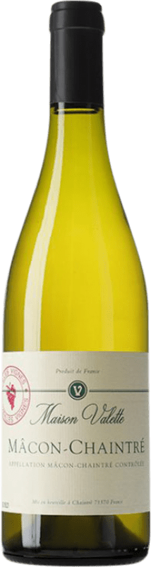 Free Shipping | White Wine Valette VV Vieilles Vignes — Old Vines A.O.C. Mâcon-Chaintré Burgundy France Chardonnay Eco — Organic 75 cl