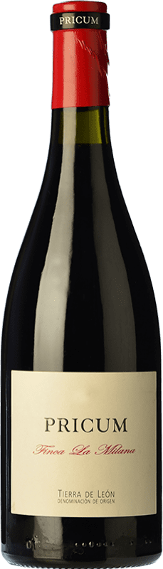 29,95 € | Red wine Margón Pricum Finca la Milana Aged D.O. Tierra de León Castilla y León Spain Prieto Picudo Bottle 75 cl