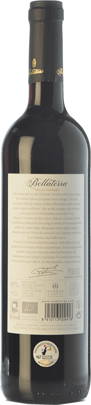 19,95 € | Red wine Torres Bellaterra Roble D.O. Penedès Catalonia Spain Merlot Bottle 75 cl