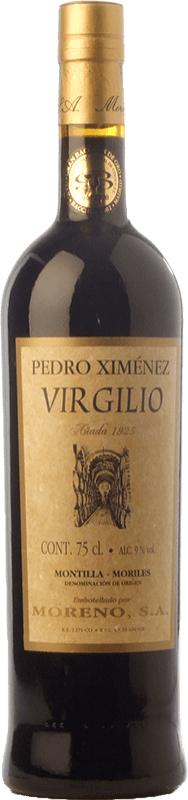 Бесплатная доставка | Сладкое вино Moreno Virgilio D.O. Montilla-Moriles Андалусия Испания Pedro Ximénez 75 cl