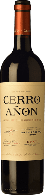 19,95 € Free Shipping | Red wine Olarra Cerro Añón Gran Reserva D.O.Ca. Rioja The Rioja Spain Tempranillo, Grenache, Graciano, Mazuelo Bottle 75 cl