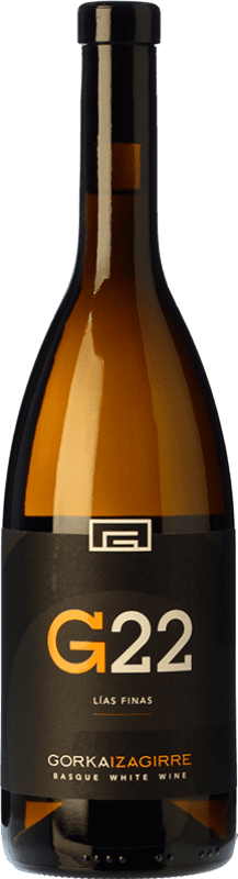 免费送货 | 白酒 Gorka Izagirre G22 D.O. Bizkaiko Txakolina 巴斯克地区 西班牙 Hondarribi Zuri 75 cl