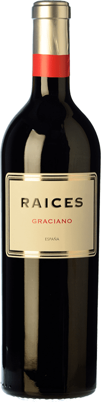 Бесплатная доставка | Красное вино Raíces Ibéricas Молодой Испания Graciano 75 cl