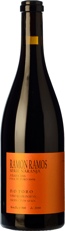12,95 € Free Shipping | Red wine Ramón Ramos Serie Naranja Tinto Roble D.O. Toro Castilla y León Spain Tinta de Toro Bottle 75 cl
