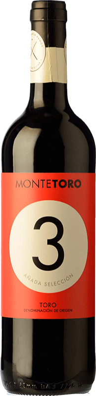 6,95 € Free Shipping | Red wine Ramón Ramos Monte Toro 3 Añada Selección Joven D.O. Toro Castilla y León Spain Tinta de Toro Bottle 75 cl