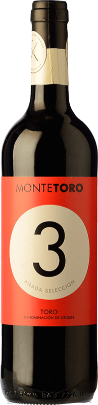 10,95 € Envio grátis | Vinho tinto Ramón Ramos Monte Toro 3 Añada Selección Jovem D.O. Toro