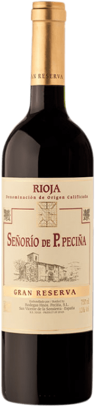 Kostenloser Versand | Rotwein Hermanos Peciña Señorío de P. Peciña Große Reserve D.O.Ca. Rioja La Rioja Spanien Tempranillo, Graciano, Grenache Tintorera 75 cl