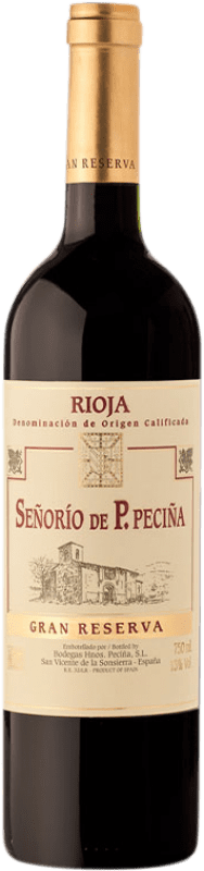 38,95 € Kostenloser Versand | Rotwein Hermanos Peciña Señorío de P. Peciña Große Reserve — Lange Reifung D.O.Ca. Rioja