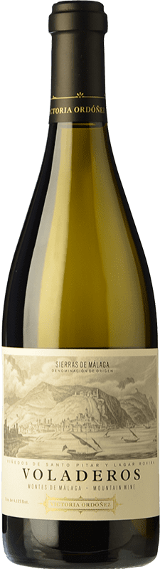 36,95 € | Vin blanc Victoria Ordóñez Voladeros Crianza D.O. Sierras de Málaga Andalousie Espagne Pedro Ximénez 75 cl