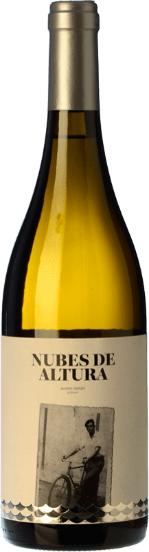 8,95 € Spedizione Gratuita | Vino Bianco Viña Gómez Nubes de Altura Vidueño Crianza — Invecchiato in Botte D.O. Valle del Güímar