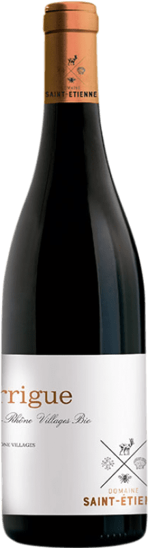 Free Shipping | Red wine Saint Etienne La Garrigue A.O.C. Côtes du Rhône Rhône France Syrah, Grenache Tintorera 75 cl