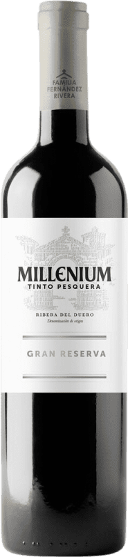 109,95 € Бесплатная доставка | Красное вино Pesquera Millenium Гранд Резерв D.O. Ribera del Duero