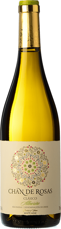 Free Shipping | White wine Chan de Rosas Clásico D.O. Rías Baixas Galicia Spain Albariño 75 cl