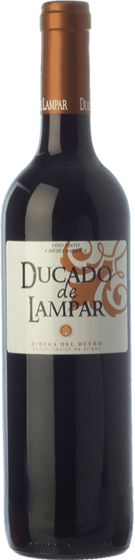 Free Shipping | Red wine Monte Aixa Ducado de Lampar Oak D.O. Ribera del Duero Castilla y León Spain Tempranillo 75 cl