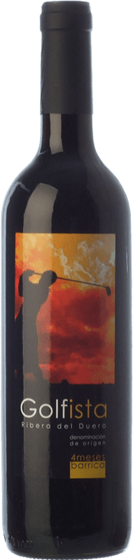 Envoi gratuit | Vin rouge Monte Aixa Golfista 4 Meses Crianza D.O. Ribera del Duero Castille et Leon Espagne Tempranillo 75 cl