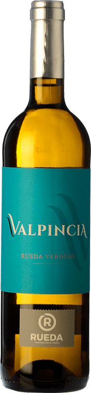 Бесплатная доставка | Белое вино Valpincia D.O. Rueda Кастилия-Леон Испания Verdejo 75 cl