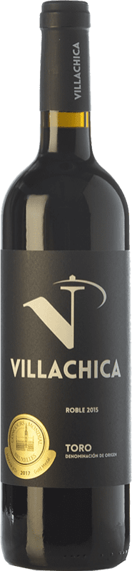 8,95 € Spedizione Gratuita | Vino Rosso Palacio de Villachica Rovere D.O. Toro