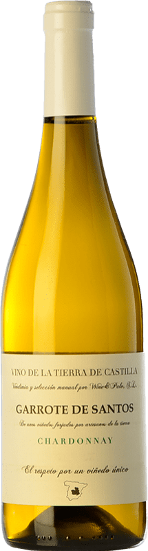 免费送货 | 白酒 Wine & Palo Garrote de Santos 岁 I.G.P. Vino de la Tierra de Castilla 卡斯蒂利亚 - 拉曼恰 西班牙 Chardonnay 75 cl