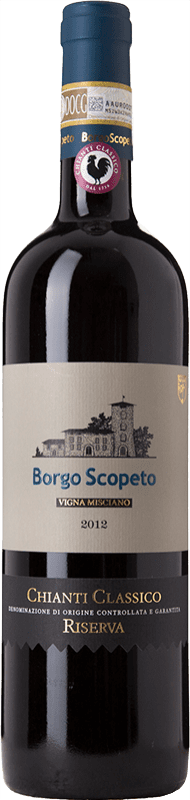 免费送货 | 红酒 Borgo Scopeto Vigna Misciano 预订 D.O.C.G. Chianti Classico 托斯卡纳 意大利 Sangiovese 75 cl