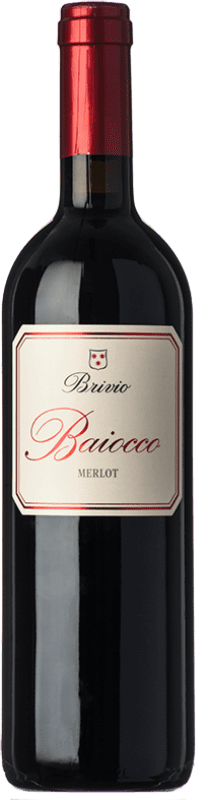 Бесплатная доставка | Красное вино Brivio Ticino Baiocco Ticino Швейцария Merlot 75 cl