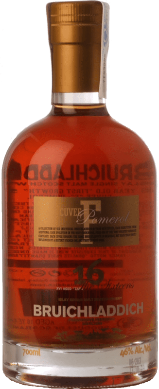 Spedizione Gratuita | Whisky Single Malt Bruichladdich F Pomerol Cuvée Islay Regno Unito 16 Anni 70 cl
