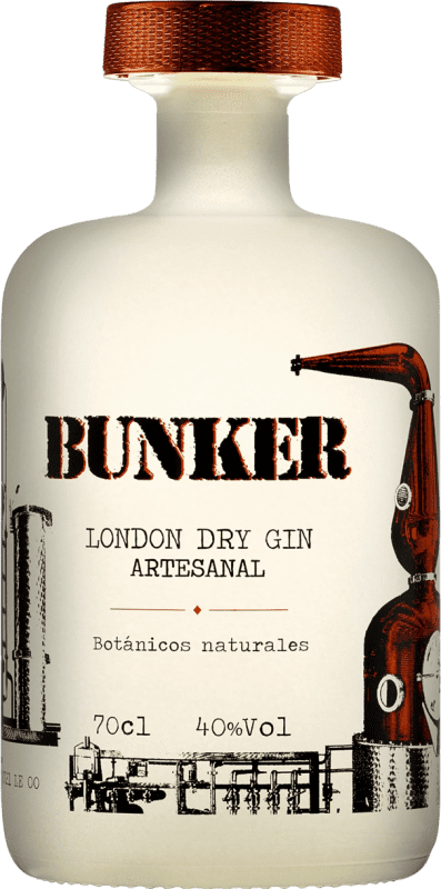 27,95 € 免费送货 | 金酒 Gin Bunker Artesanal — 手工艺的