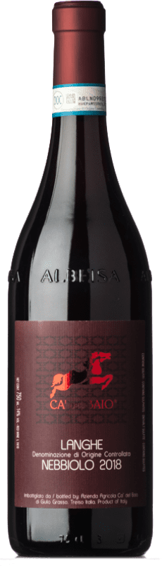 11,95 € | Red wine Cà del Baio D.O.C. Langhe Piemonte Italy Nebbiolo Bottle 75 cl
