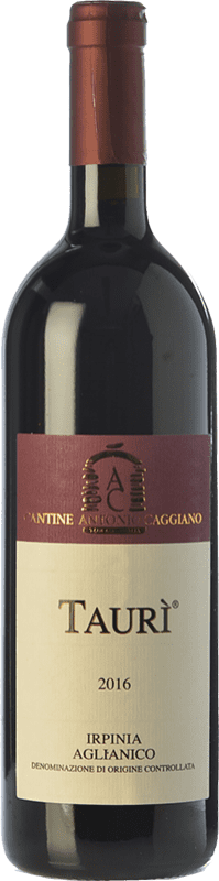 19,95 € | Красное вино Caggiano Taurì D.O.C. Irpinia Кампанья Италия Aglianico 75 cl