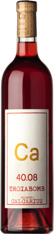 21,95 € | Rosé-Wein Calcarius Rosso Troiabomb Jung I.G.T. Puglia Apulien Italien Nero di Troia, Bombino 75 cl