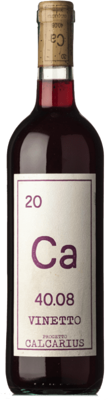 Kostenloser Versand | Rotwein Calcarius Rosso Vinetto I.G.T. Puglia Apulien Italien Nero di Troia, Aleático 75 cl