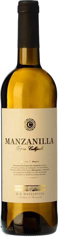 10,95 € | Vin de Origen Manzanilla-Sanlúcar Callejuela D.O. Sanlúcar fortifié de Manzanilla Barrameda