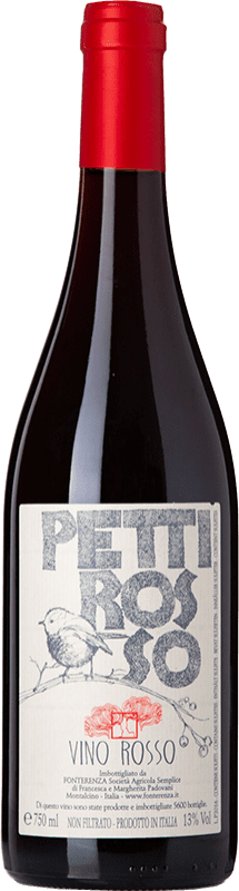 免费送货 | 红酒 Campi di Fonterenza Pettirosso I.G.T. Toscana 托斯卡纳 意大利 Sangiovese, Malvasia Black, Colorino, Canaiolo, Ciliegiolo 75 cl