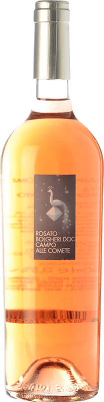 11,95 € | Rosé wine Campo alle Comete Rosato D.O.C. Bolgheri Tuscany Italy Merlot, Syrah, Cabernet Sauvignon 75 cl