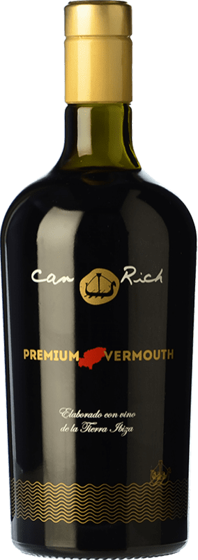 10,95 € Free Shipping | Vermouth Can Rich Premium I.G.P. Vi de la Terra de Ibiza Balearic Islands Spain Bottle 75 cl