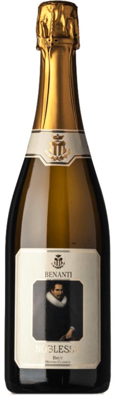 27,95 € 送料無料 | 白スパークリングワイン Benanti Metodo Classico Noblesse Brut D.O.C. Sicilia