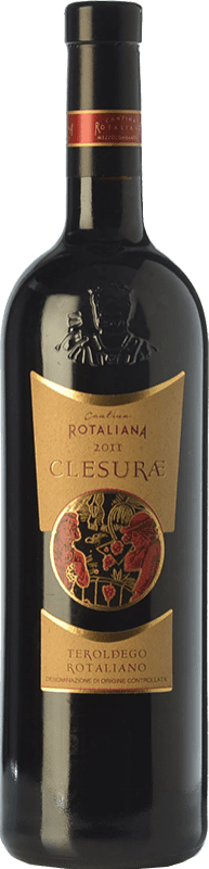 46,95 € | Красное вино Rotaliana Clesuræ D.O.C. Teroldego Rotaliano Трентино-Альто-Адидже Италия Teroldego 75 cl