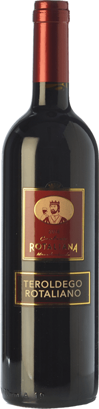 12,95 € | Red wine Rotaliana D.O.C. Teroldego Rotaliano Trentino-Alto Adige Italy Teroldego Bottle 75 cl