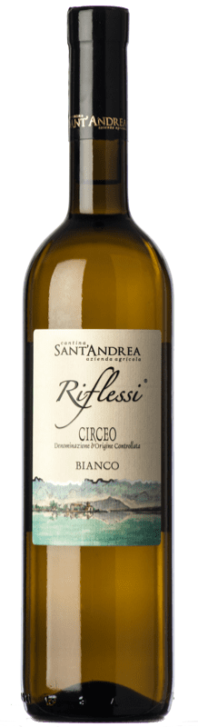 Free Shipping | White wine Sant'Andrea Bianco Riflessi D.O.C. Circeo Lazio Italy Malvasía, Trebbiano 75 cl
