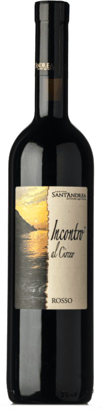 Free Shipping | Red wine Sant'Andrea Incontro D.O.C. Circeo Lazio Italy Merlot, Sangiovese 75 cl