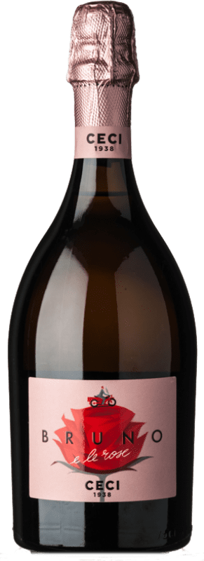 10,95 € | Rosé sparkling Ceci Rosé Bruno e le Rose Brut I.G.T. Emilia Romagna Emilia-Romagna Italy Lambrusco Bottle 75 cl