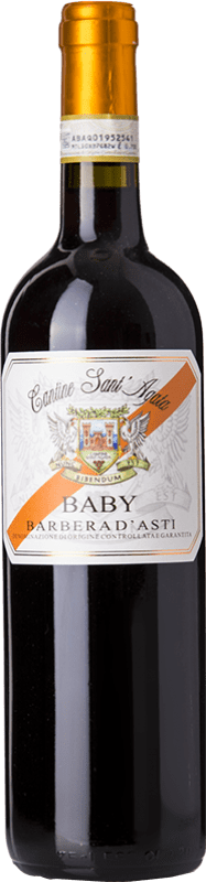 Free Shipping | Red wine Sant'Agata Baby D.O.C. Barbera d'Asti Piemonte Italy Barbera 75 cl