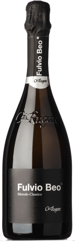 Envio grátis | Espumante branco Cà Rugate Metodo Classico Fulvio Beo Brut I.G.T. Veneto Vêneto Itália Garganega 75 cl