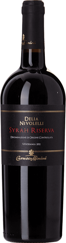 27,95 € Free Shipping | Red wine Caruso e Minini Delia Nivolelli Reserve D.O.C. Sicilia