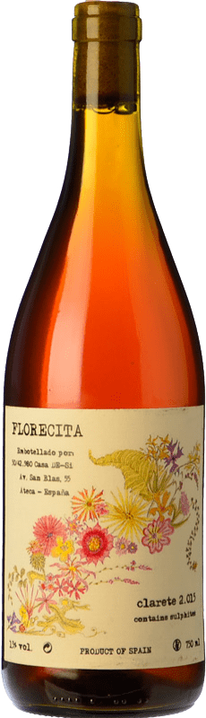 Free Shipping | Rosé wine Casa de Si Florecita Clarete Tinajas D.O. Calatayud Spain Grenache, Tinta de Toro, Grenache White 75 cl