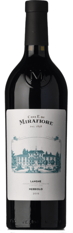 Envio grátis | Vinho tinto Casa di Mirafiore D.O.C. Langhe Piemonte Itália Nebbiolo 75 cl