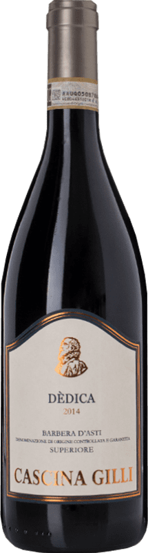 19,95 € | Красное вино Gilli Dedica Superiore D.O.C. Barbera d'Asti Пьемонте Италия Barbera 75 cl